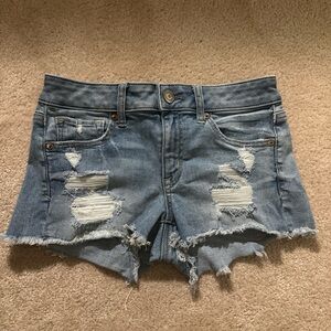 Light wash shorts from AE